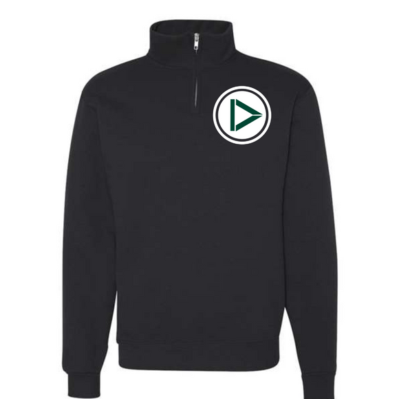 KDE Quarter-Zip Sweatshirt Black (Adult)