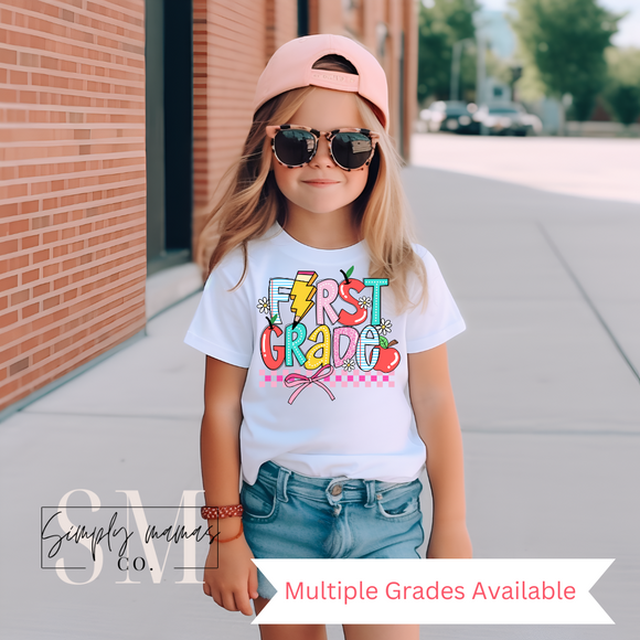 Back to School Grade Shirt (Multiple Grades)